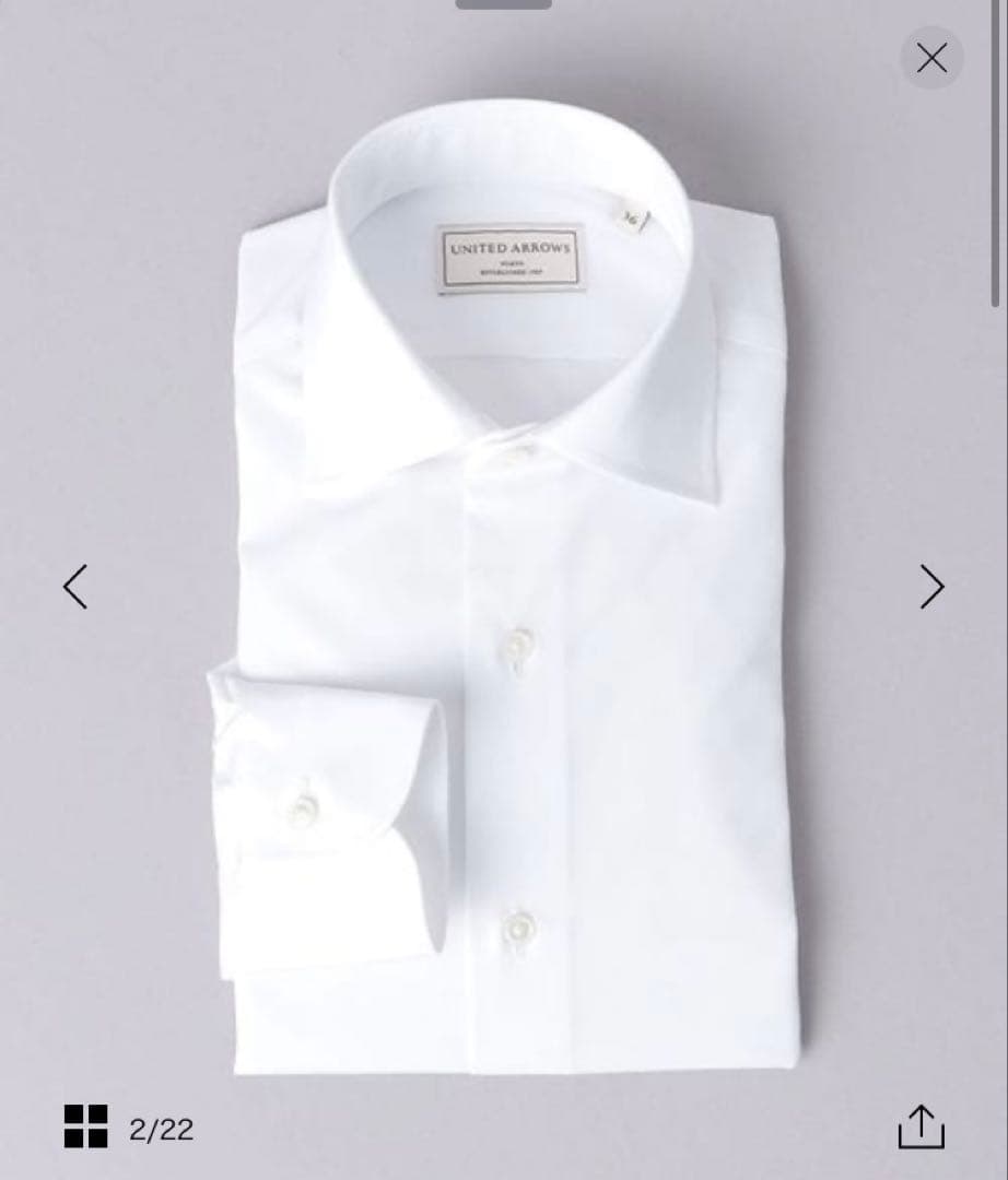 UNITED ARROWS イージーケア AG ブロードセミワイド シャツ UNITED ARROWS｜イージーケア AG ブロードセミワイド シャツ -抗菌防臭