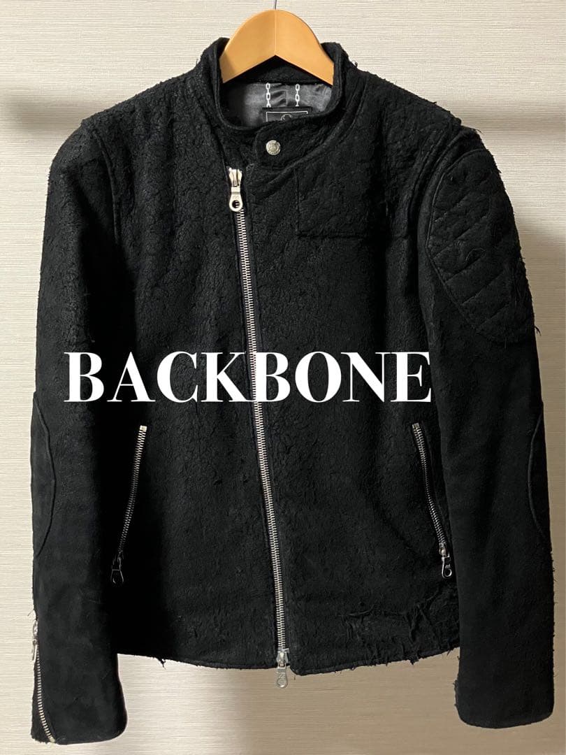 BACKBONEスエードシングルライダースジャケット北原哲夫バックボーンレザー 2026年最新】BACKBONE レザージャケット・ライダースの人気アイテム