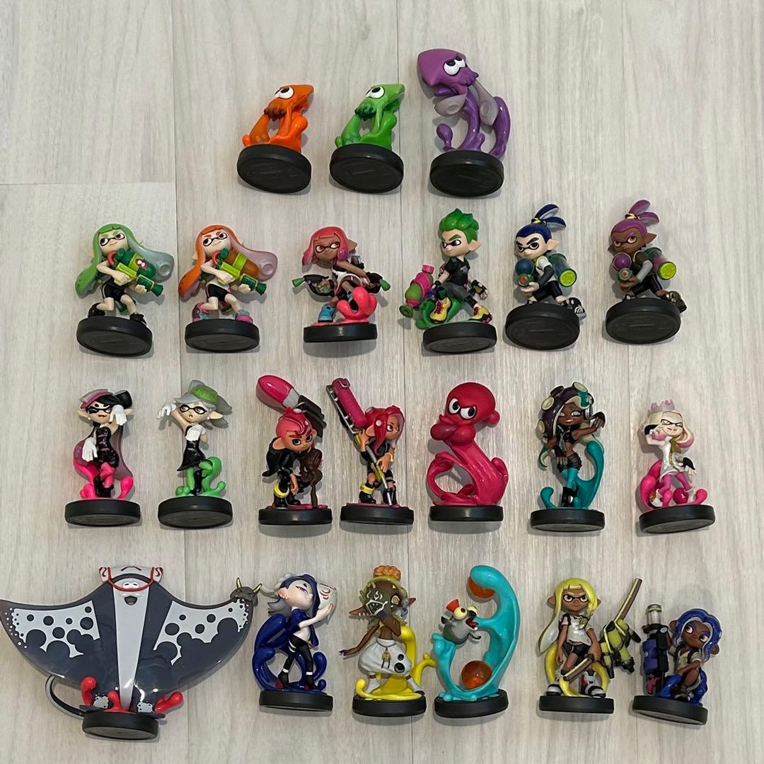スプラトゥーンamiibo一覧】スプラトゥーン アミーボ amiibo 10種12個
