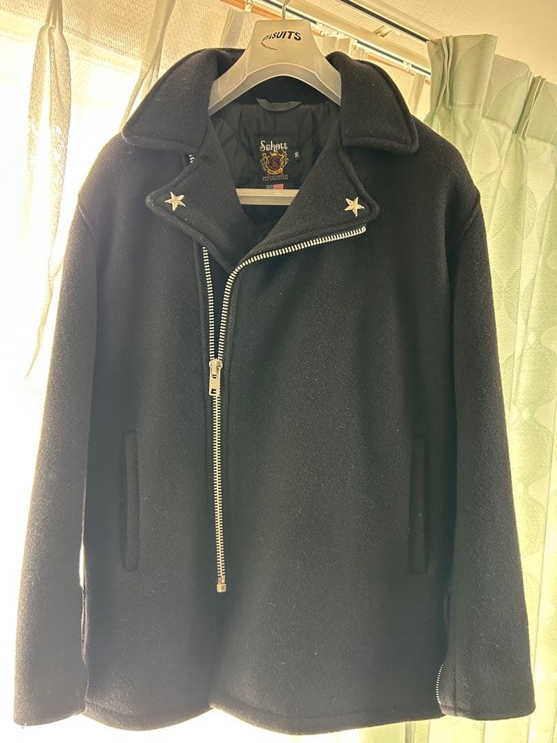SCHOTT ショット　ライダースPコート Schott（ショット）】USA製で日本人仕様に進化したPコートの真価とは