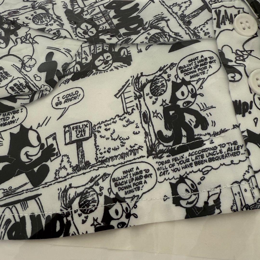 FELIX THE CAT × LOVOT ヴィンテージプリントシャツ 未使用品