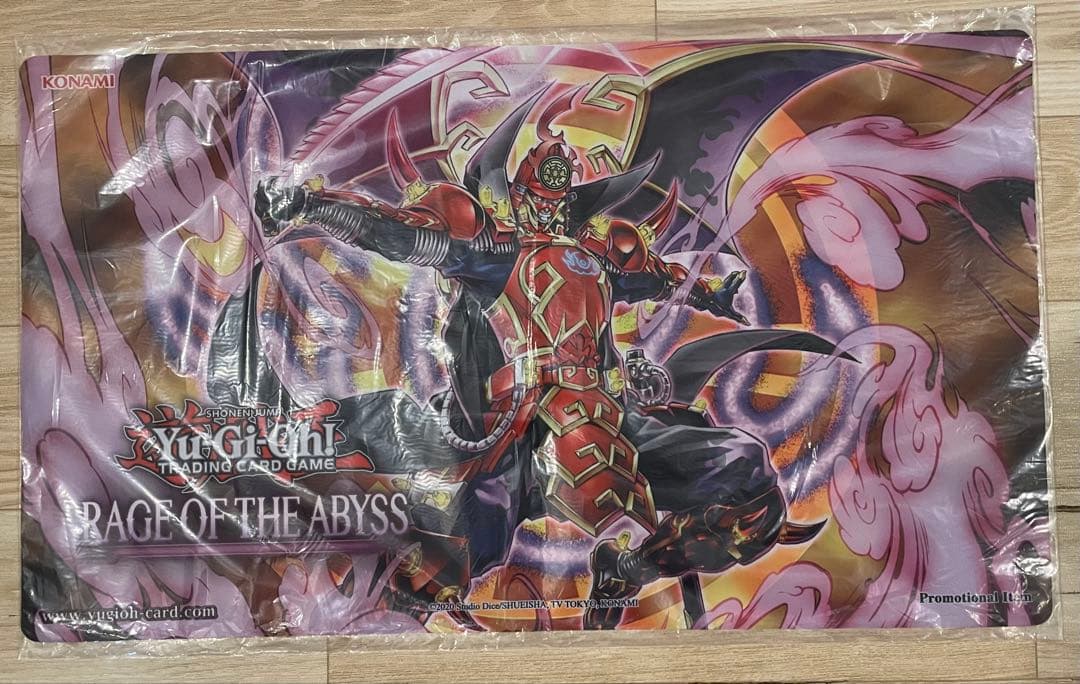 未開封 六武衆の軍大将 プレイマット 遊戯王 韓国 WCQ 2019 未開封 六