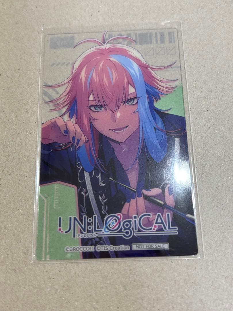 UN:LOGICAL(アンロジカル) ブロッコリー特典 クリアカード ユーリ