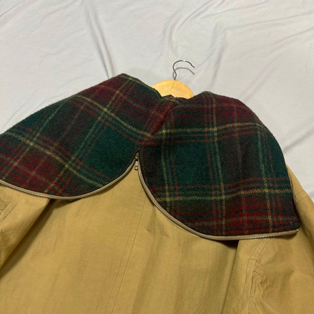 超希少 90s ポロラルフローレン 一枚袖 フーテッドコート ウール