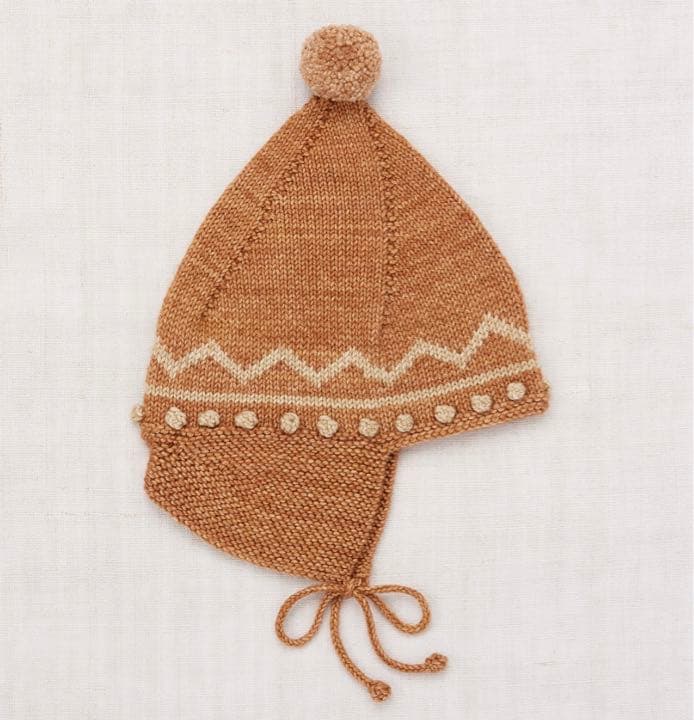 Misha and Puff pointy peak hat 2-4y