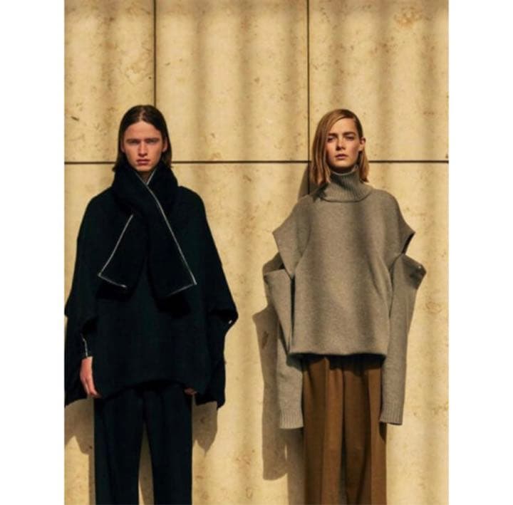 yoke DETACHABLE FOLD UP SHARE KNIT