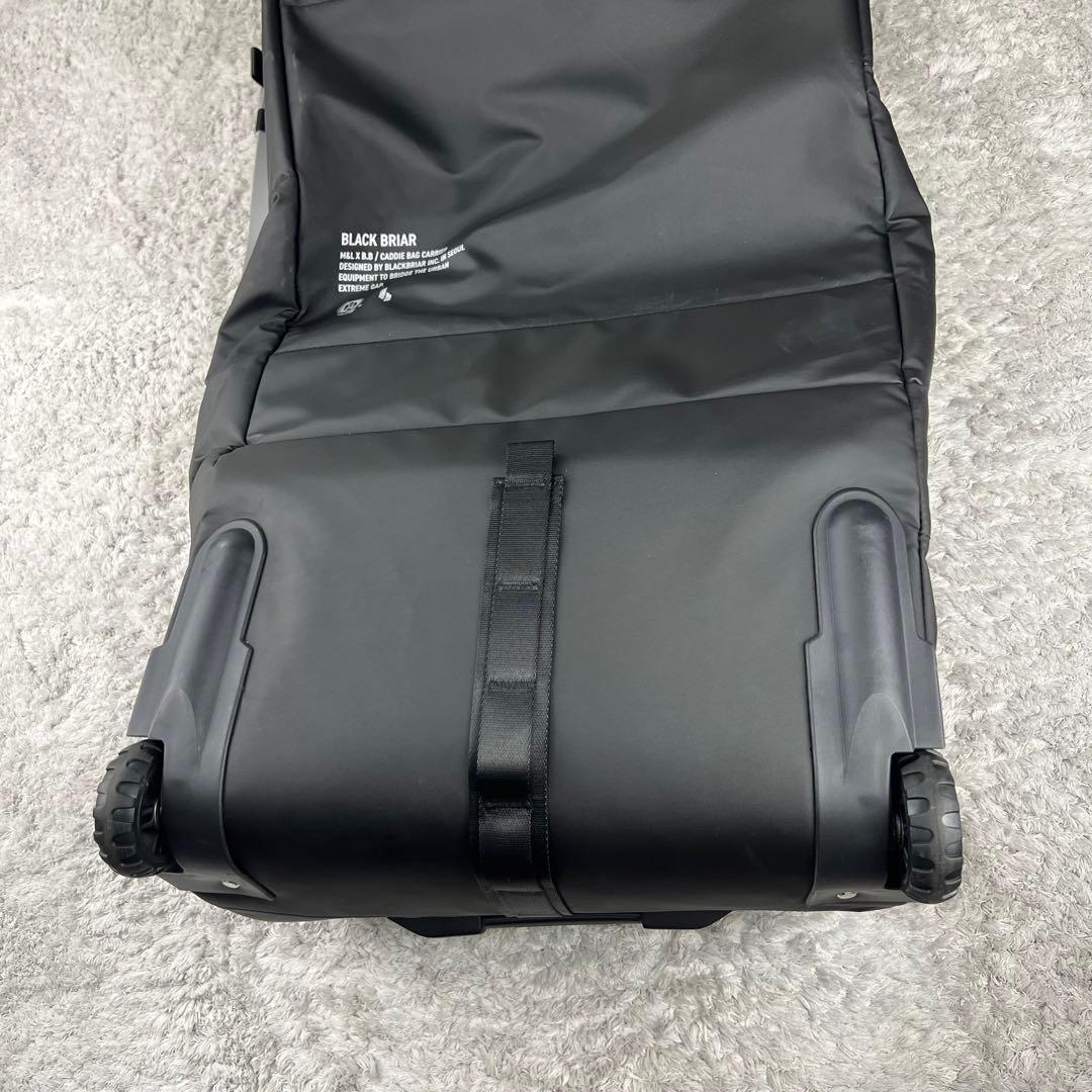 MARK&LONA ×BLACK BRIAR キャディバッグケース ブラック