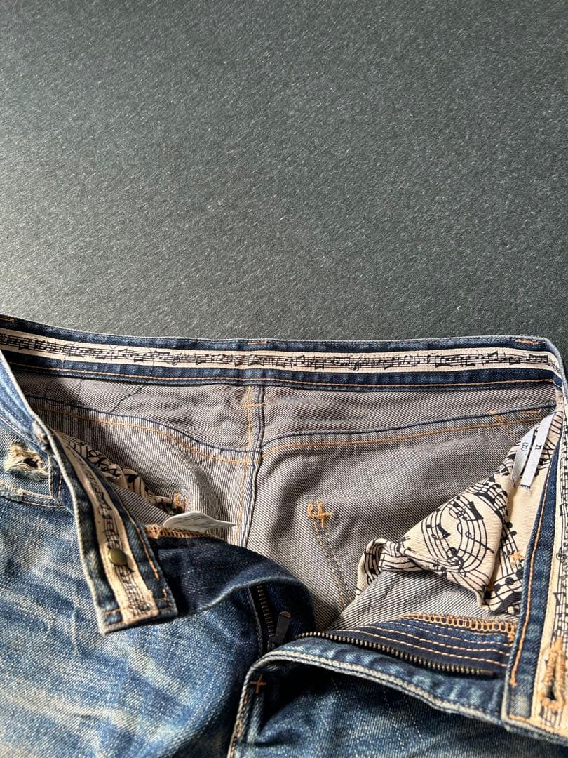 レア 激シブ ナンバーナイン 07 音符デニム 2x30 about a boy - メルカリ