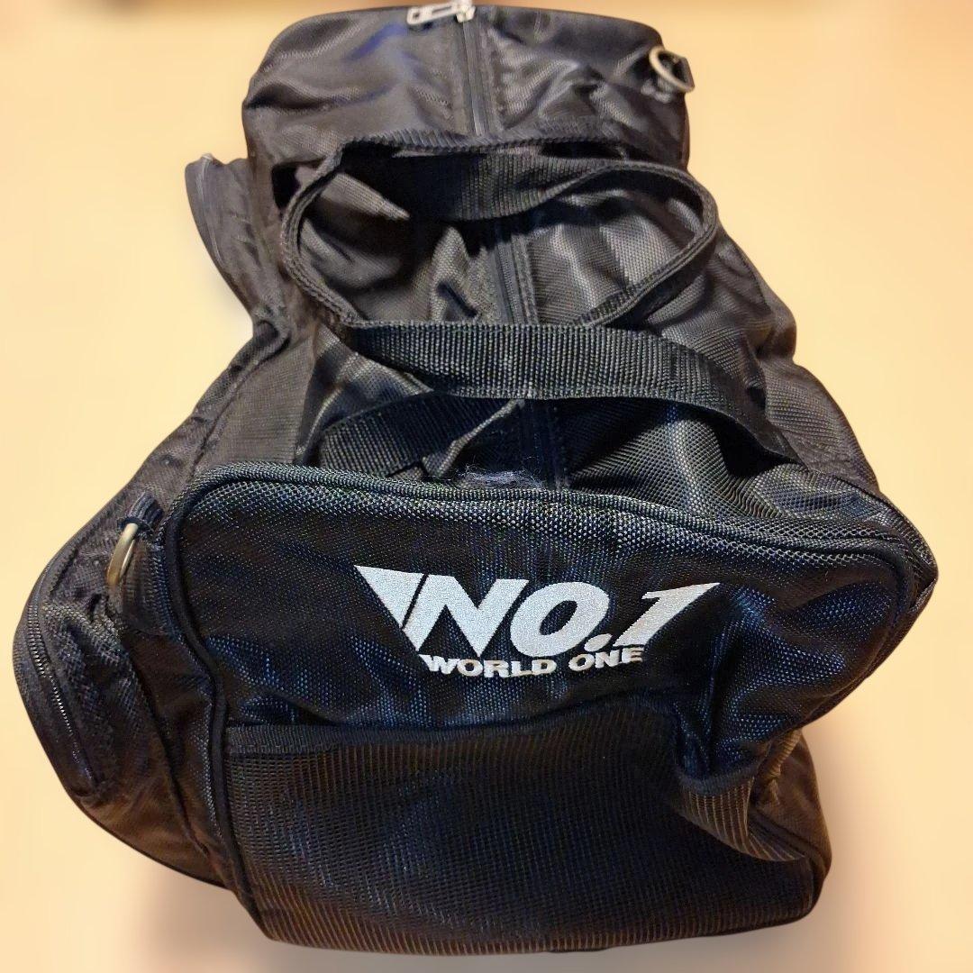 ジャンボ尾崎1998ワールドワンO'jaゴルフボストンバック赤/白/黒希少モデル