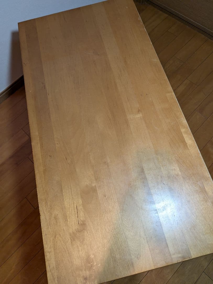 《送料込》無印良品 MUJI 木製 2段チェスト バーチ材 棚 良品計画