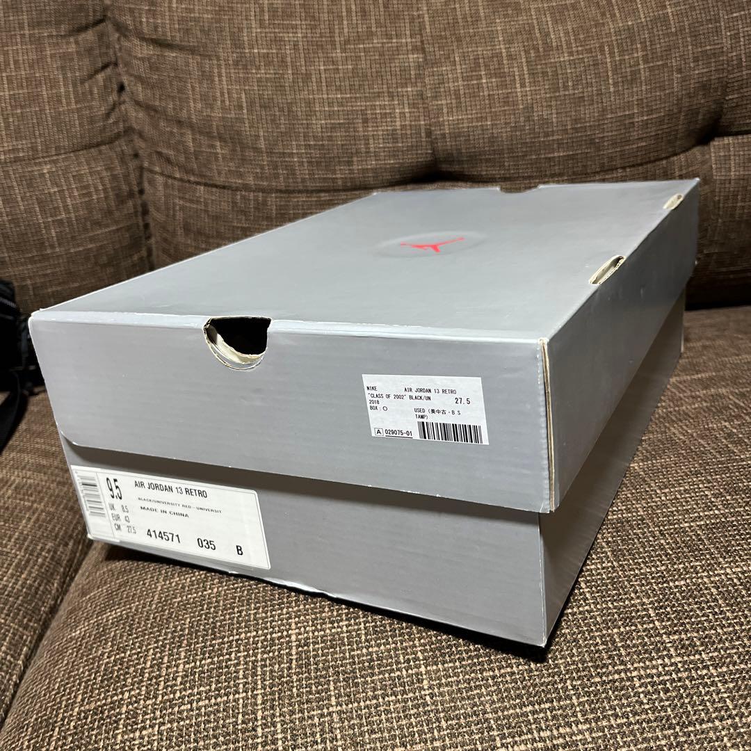 27.5cm 美中古Air Jordan 13 ジョーダン414571-035