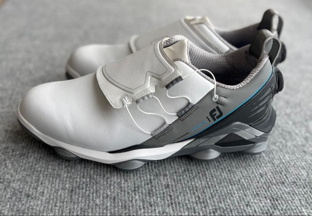 ◎新品 フットジョイ　TOUR ALPHA BOA 　ソフト　スパイク27.5㎝ レビュー評価】フットジョイソフトスパイク ツアーアルファトリプル