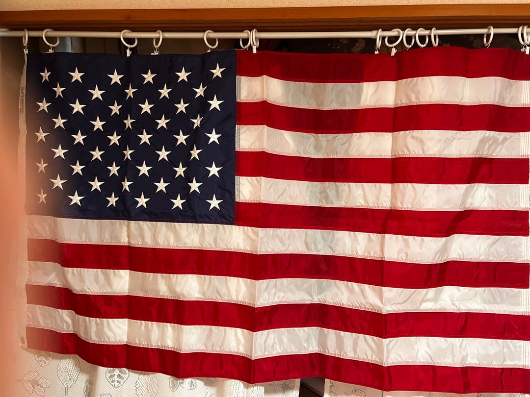 アメリカ星条旗 76” Bicentennial 13 Star American Cotton Flag ベニントンフラッグ