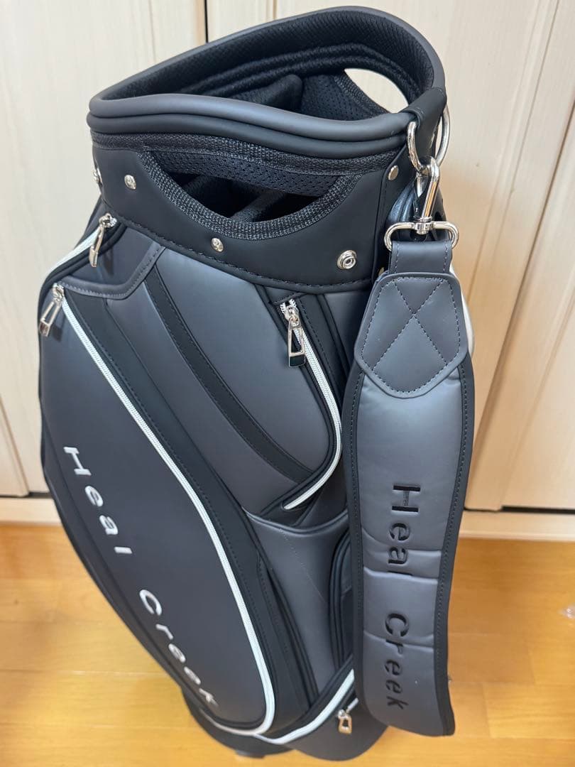 【美品】ヒールクリーク 9.5型 キャディバッグ Heal Creek（ヒールクリーク） キャディバッグ : GDOゴルフショップ
