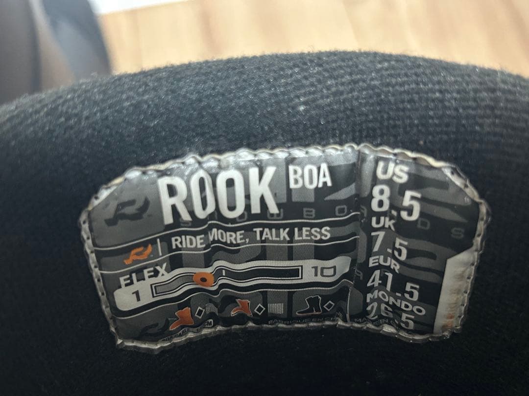 RIDE ROOK BOA 26.5cm スノーボードブーツ