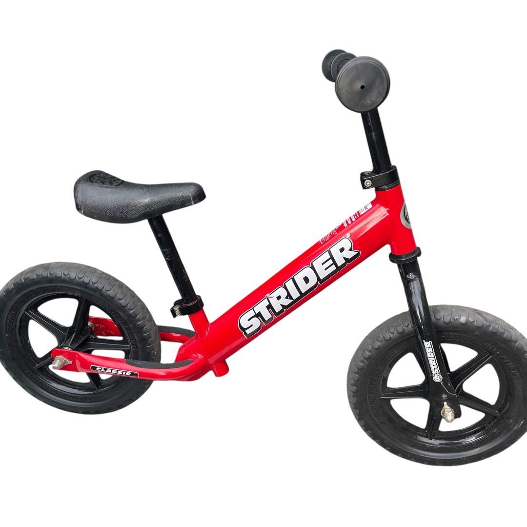 【美品】STRIDER ストライダー クラシック 12インチ レッド キッズ ストライダー 赤 レッド キックバイク STRIDER 12 クラシック Classic