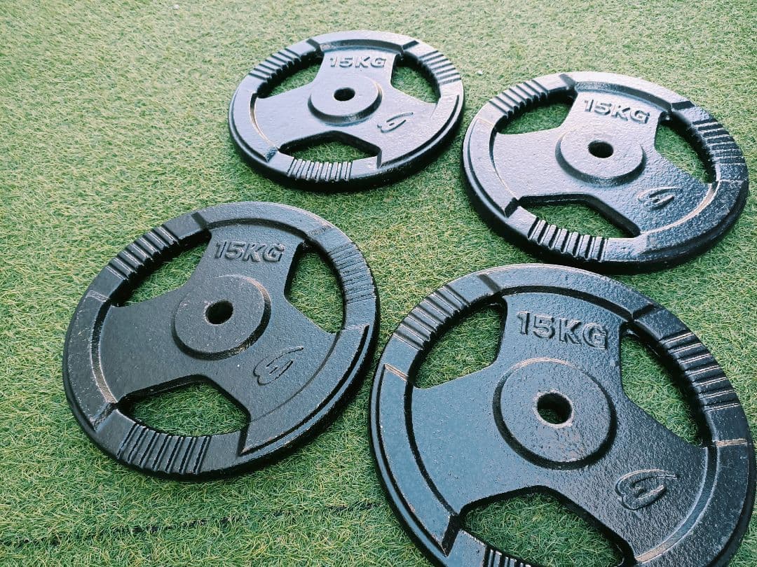 アイロテック/パワーラックとウエイトプレートのセット合計150kg