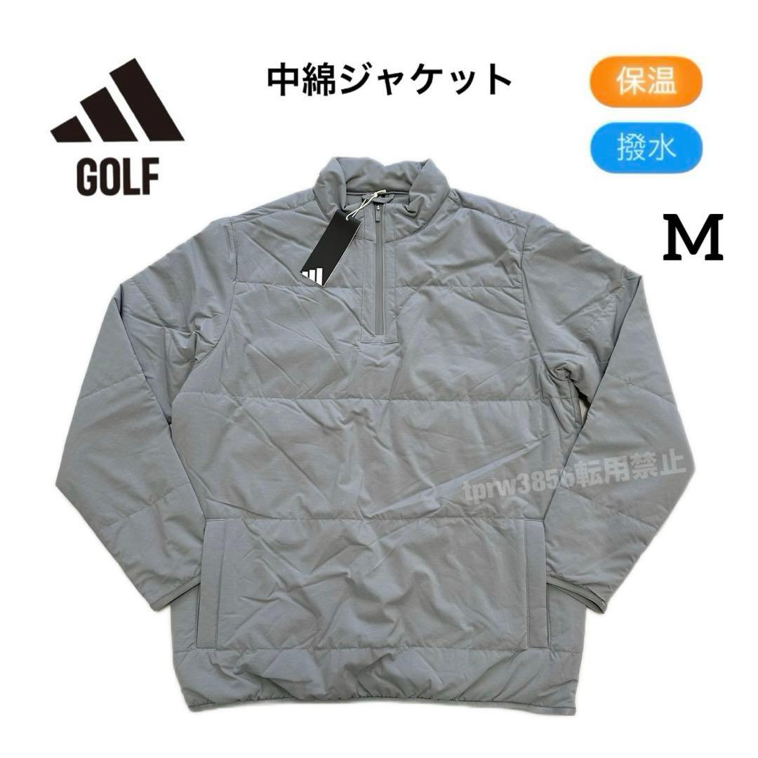 アディダス ゴルフ M 中綿 ジャケット アウター ジャンパー グレー