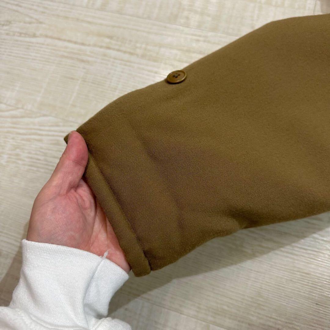 17aw 名作 コモリ ウール 中綿 ダッフル コート キャメル サイズ 1