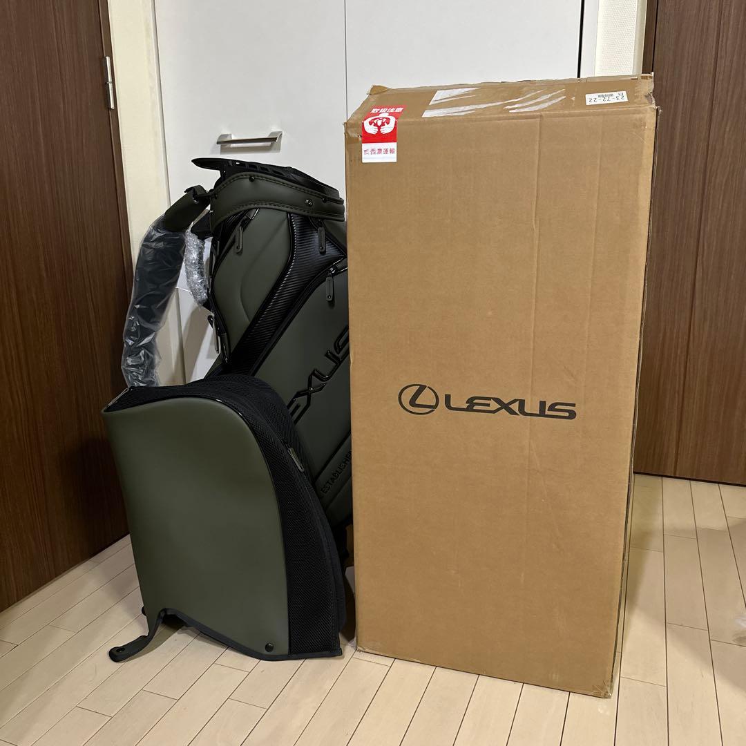 レクサスLEXUS キャディバッグ オリーブグリーンLexus×Admiral - メルカリ