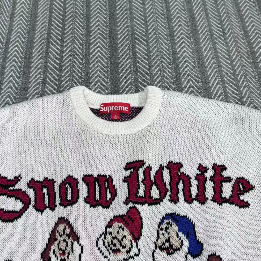 トップス Supreme  White Sweater \"White\" L