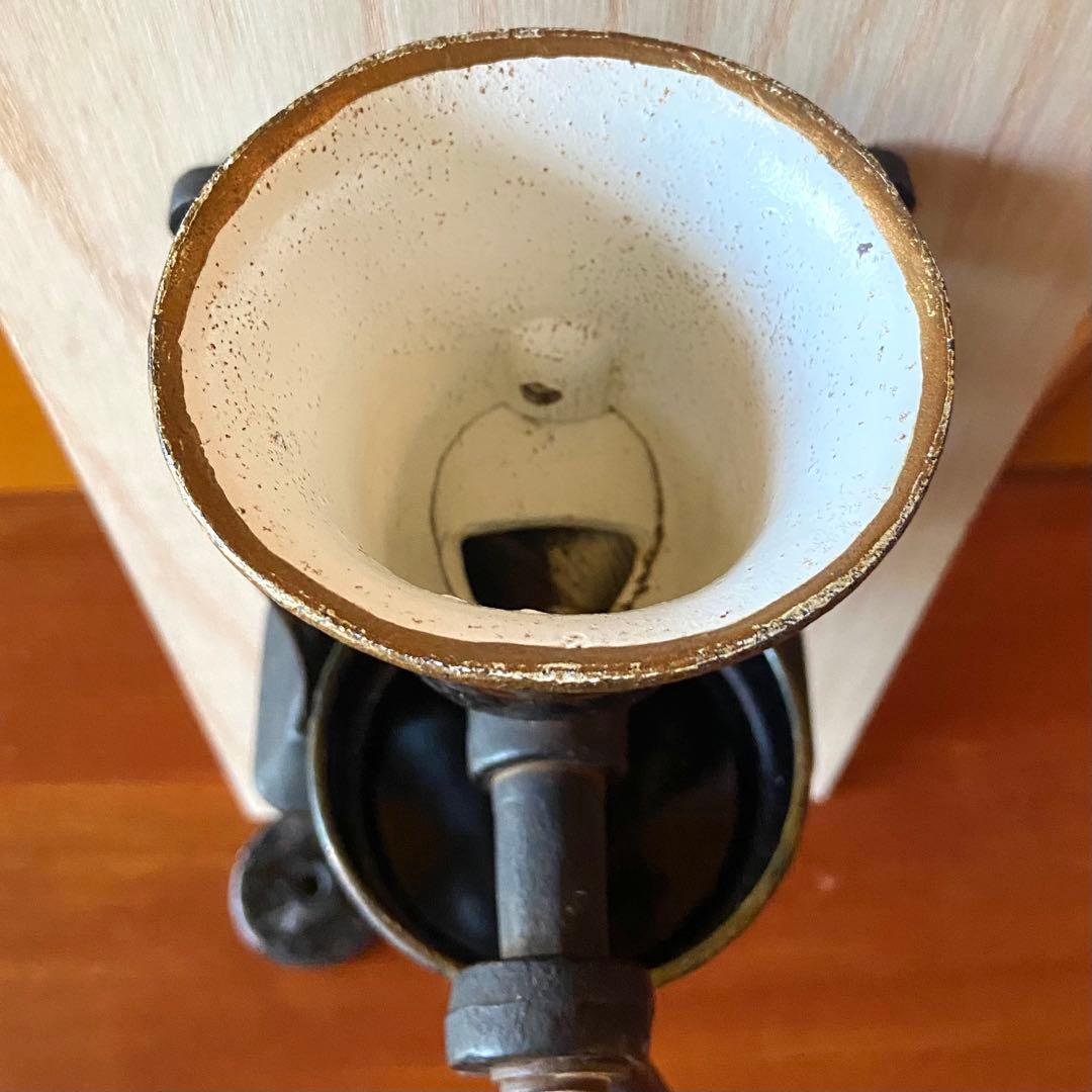 SPONG NO.1 コーヒーミルスポングカリタ河野サイフォン受け皿付き
