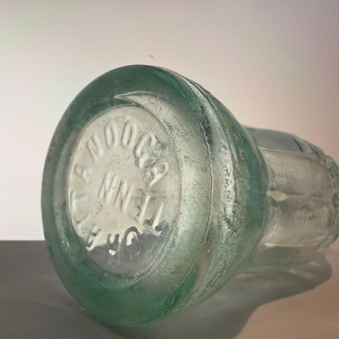 C2 1920年代 コカコーラ コンツァーボトル ライトグリーン 瓶