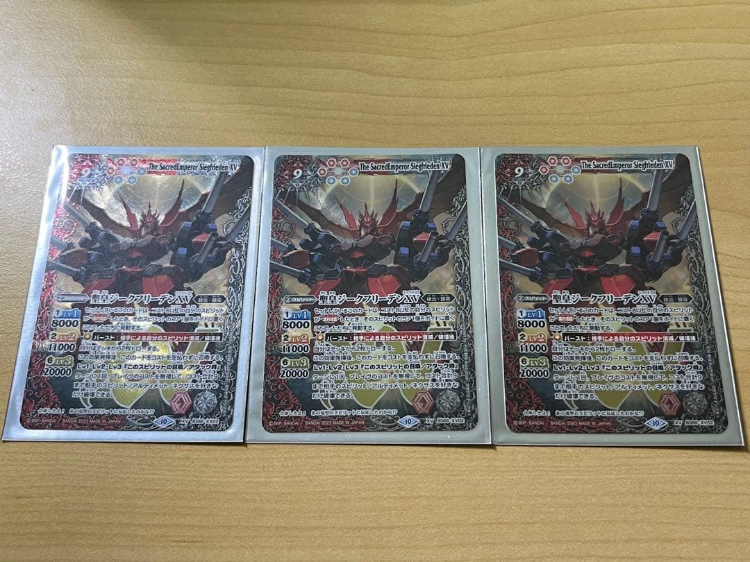 聖皇ジークフリーデンXV 3枚
