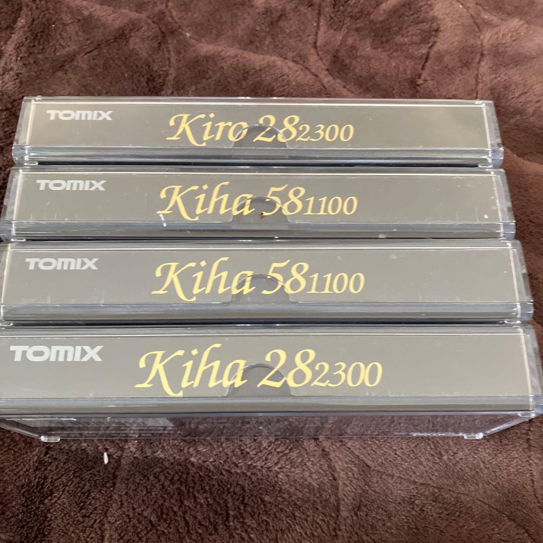 TOMIX キハ58 キハ28 4両 (品番2421.22.24.27) - メルカリ
