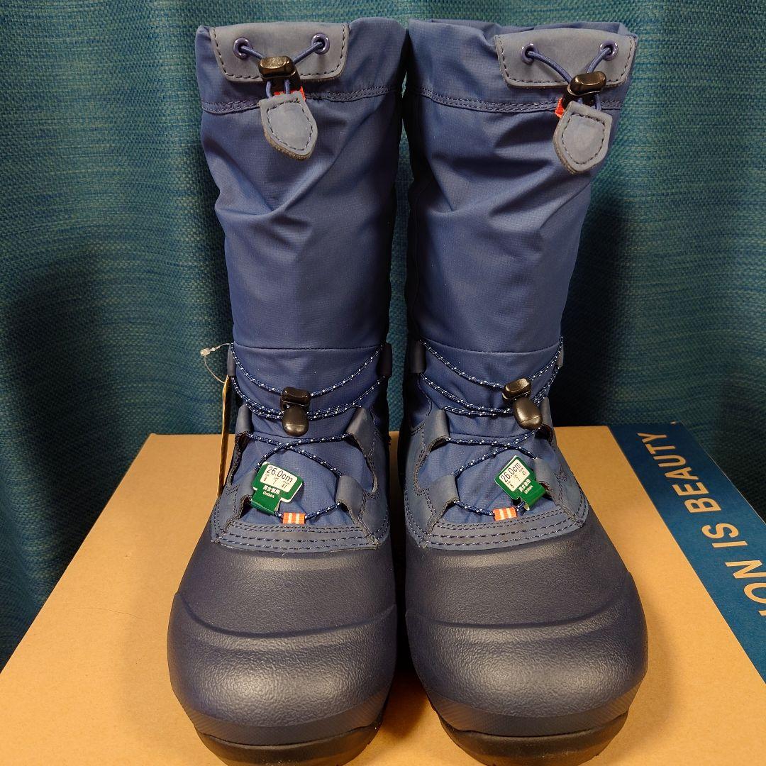 【新品未使用品】mont-bell パウダーブーツ ネイビー(NV)26.0cm