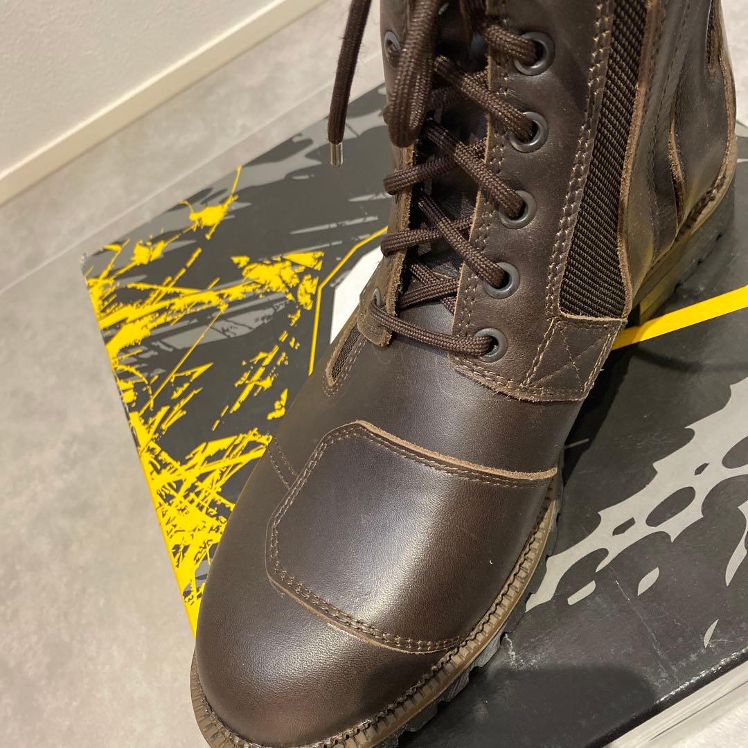 GAERNE Gウォーリア 27.0cm ガエルネ バイクブーツ ブラウン