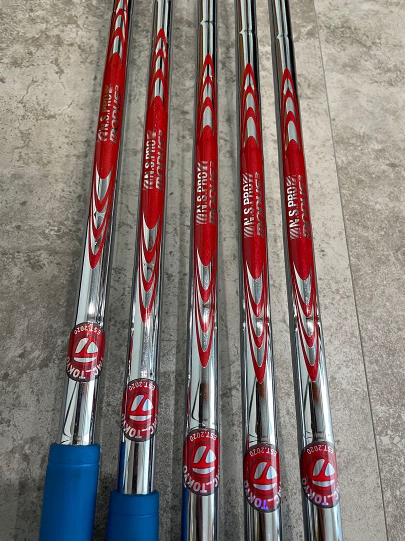 N.S.PRO MODUS TOUR115 (S) アイアン5本セット スチール
