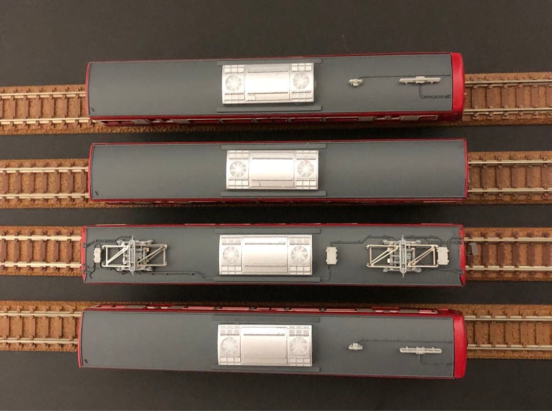 管理番号1635 京急2000形2扉車Nゲージ塗装キット素人組立