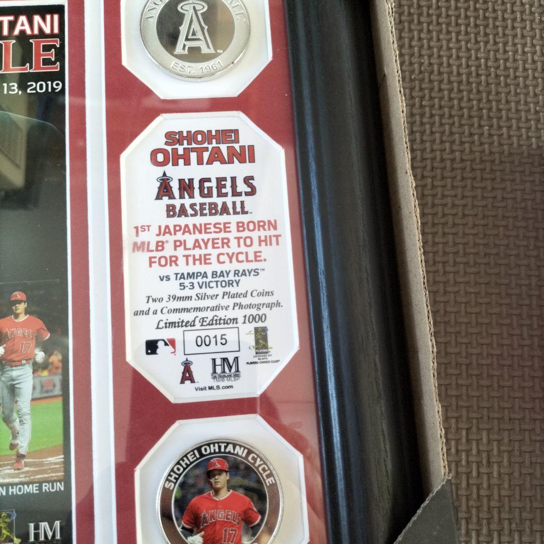 2019年大谷翔平MLB日本人初サイクルヒットフォトミント 1000枚の15