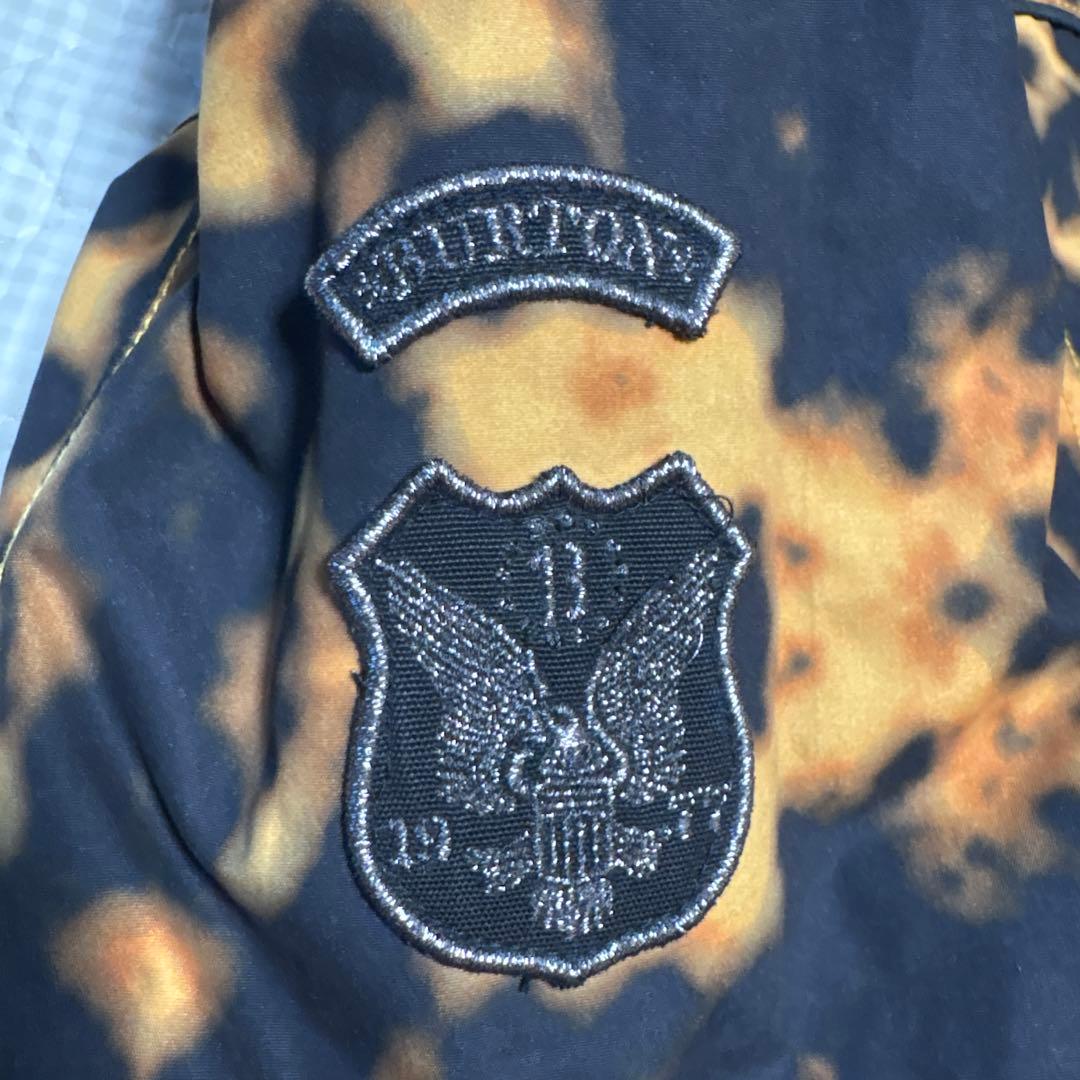 匿名発送❁¨̮Burton レオパード柄 スノーボードジャケット Sサイズ 美