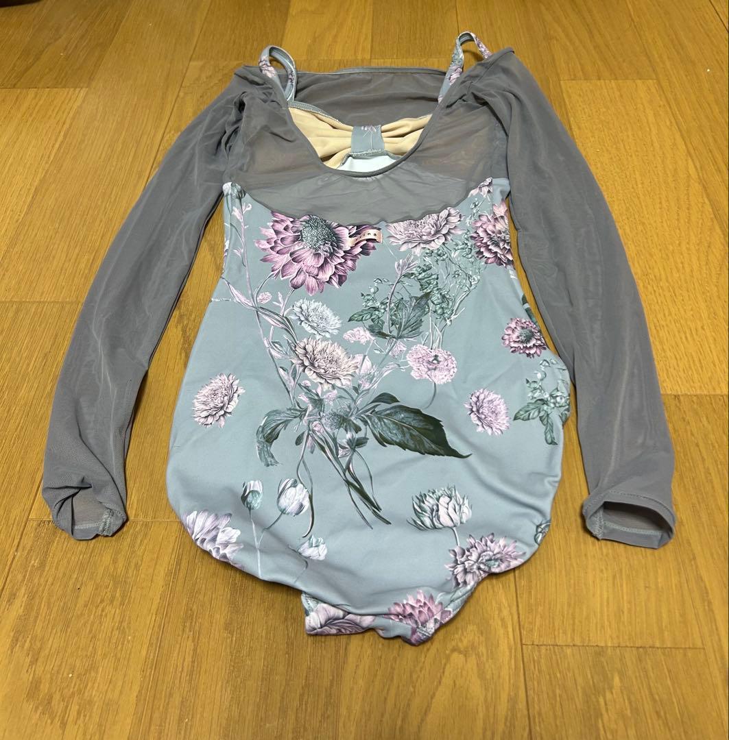 stina 花柄バレエレオタードM - メルカリ