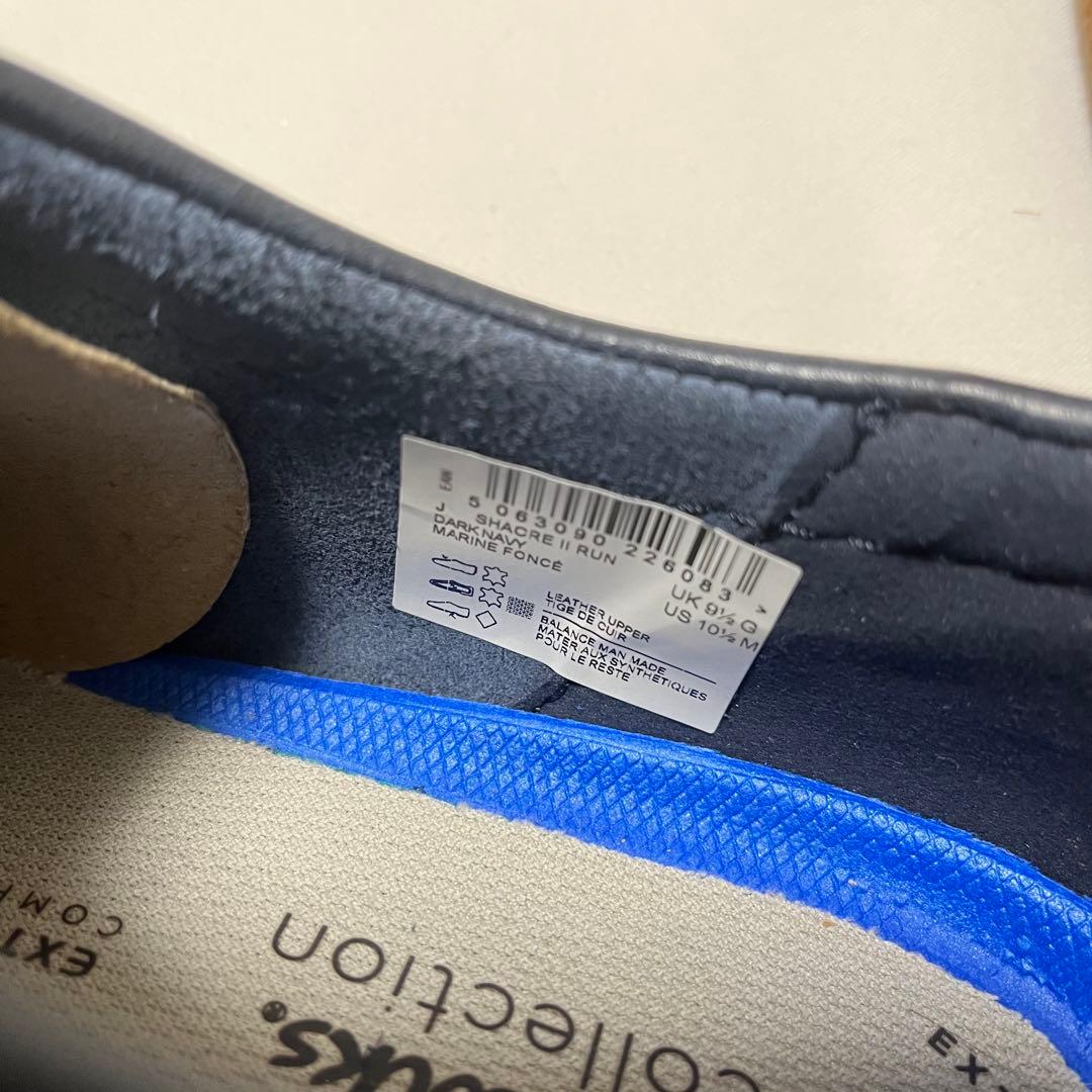 Clarksコレクション ワラビー シェイカーIIラン ネイビー 27.5cm