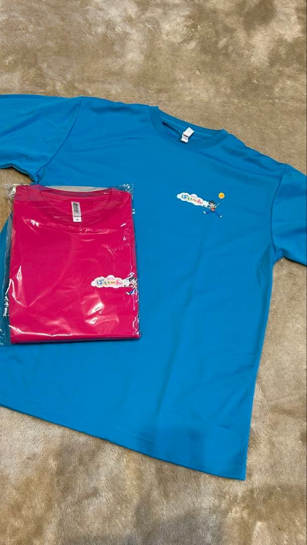 【ノンスタ石田明】ぱい〜ん Tシャツ 青LL ピンクM ノンスタ石田明】ぱい〜ん Tシャツ 青LL ピンクM