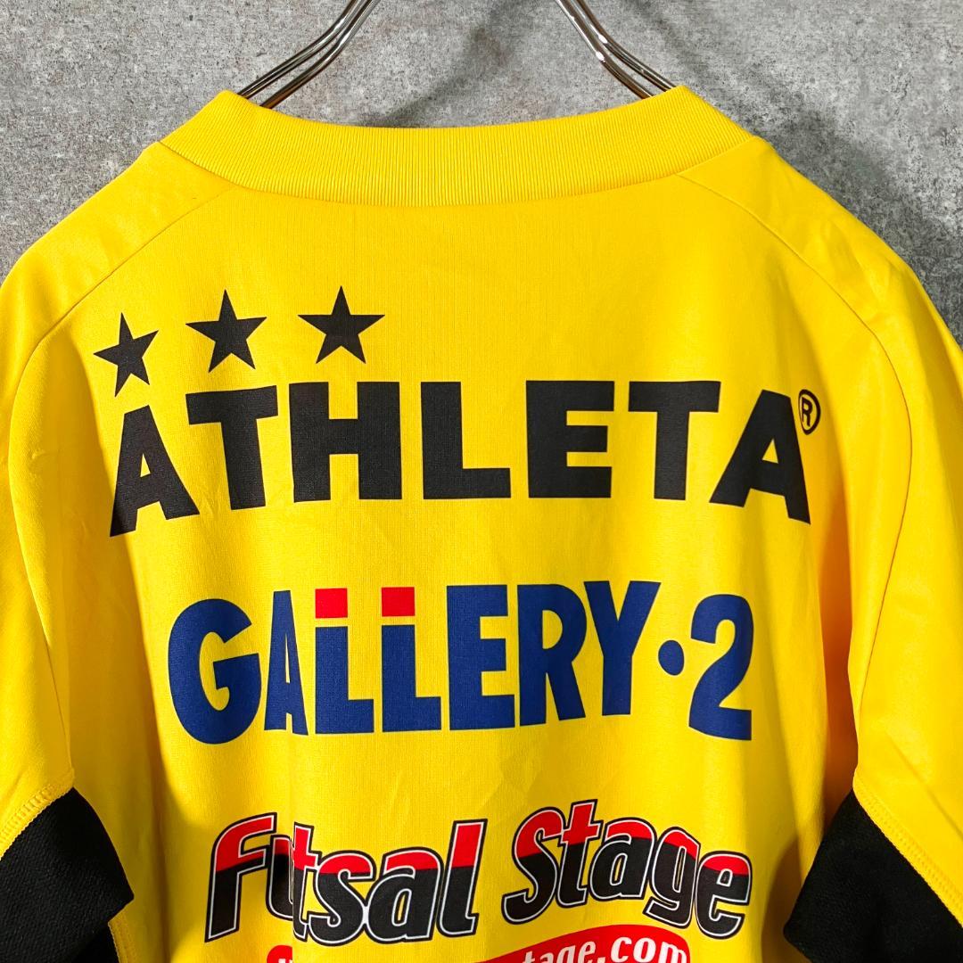 ATHLETA ユニフォーム ペスカドーラ町田 サッカー ロゴプリント F