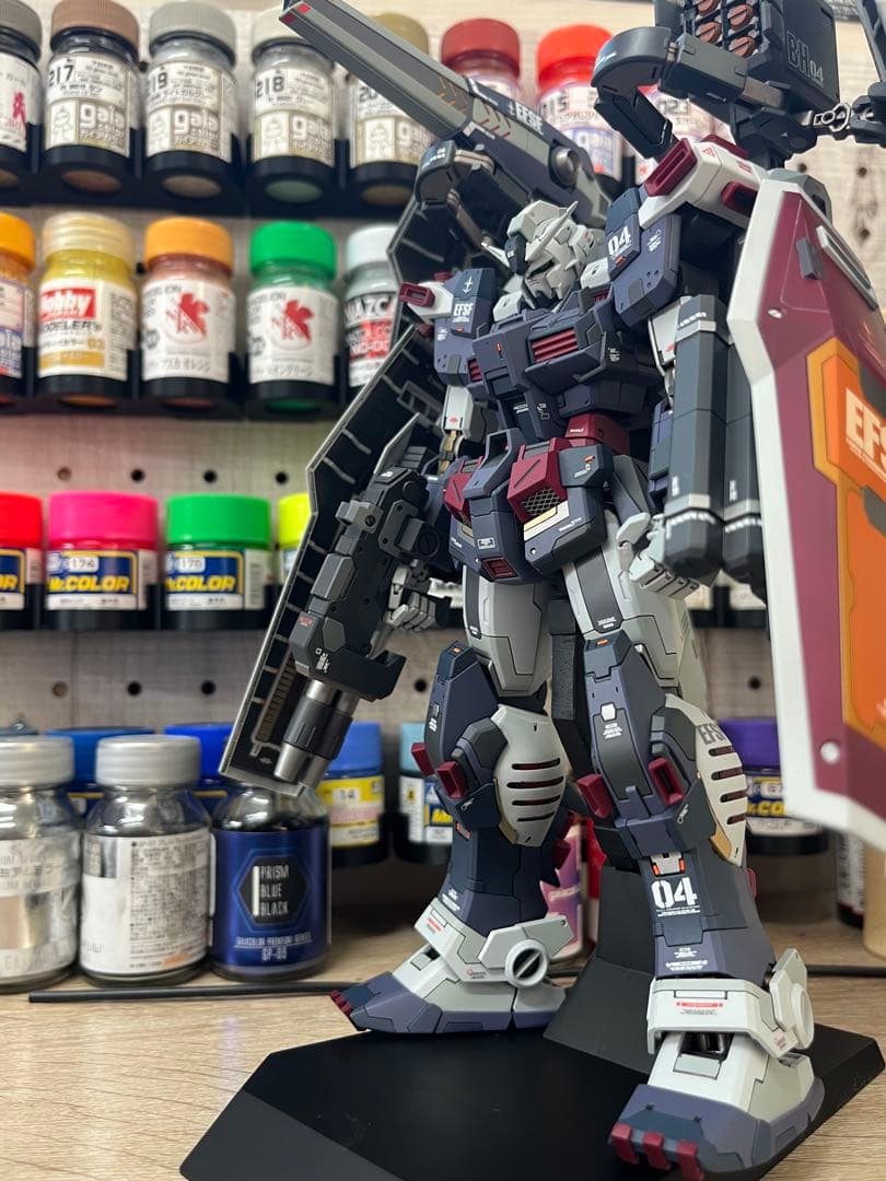 MGフルアーマーガンダムVer.Ka サンダーボルト　ミキシング 全塗装 完成品 MGフルアーマーガンダムVer.Ka サンダーボルト ミキシング 全塗装 完成