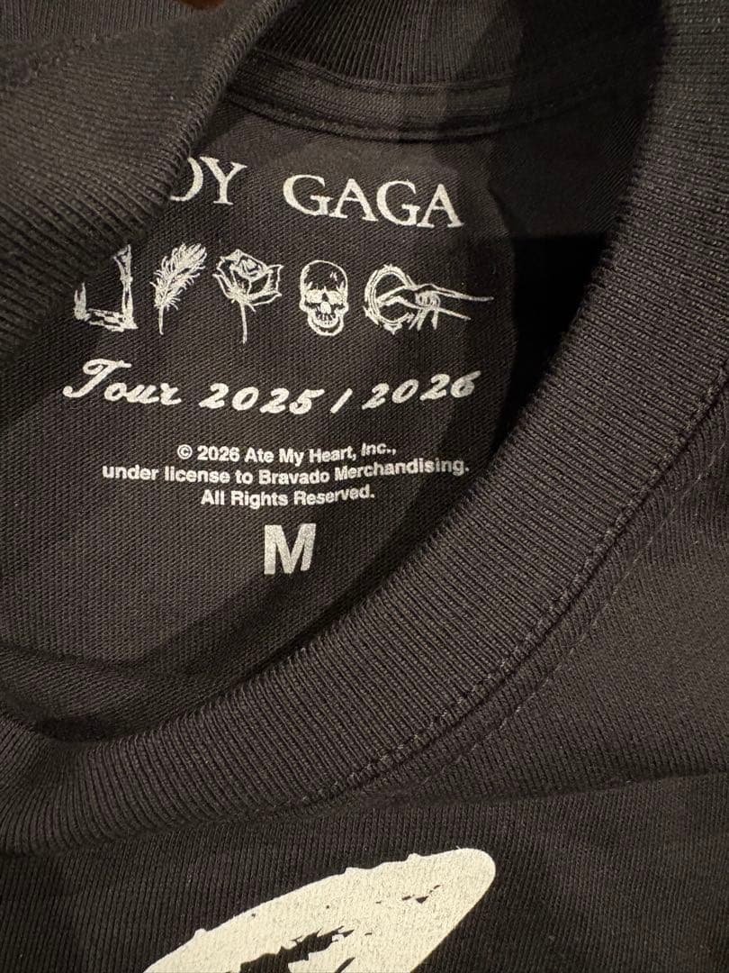 M サイズ LADY GAGA レディー・ガガ Tシャツ 踊るか死ぬか - メルカリ