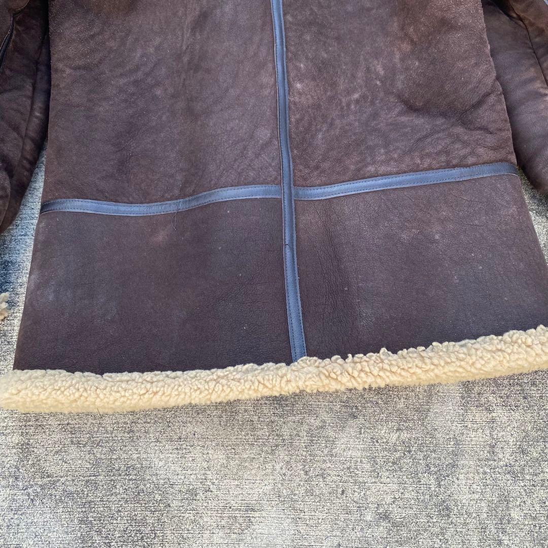 希少 美品 アヴィレックス B-7 ムートン アラスカンコート