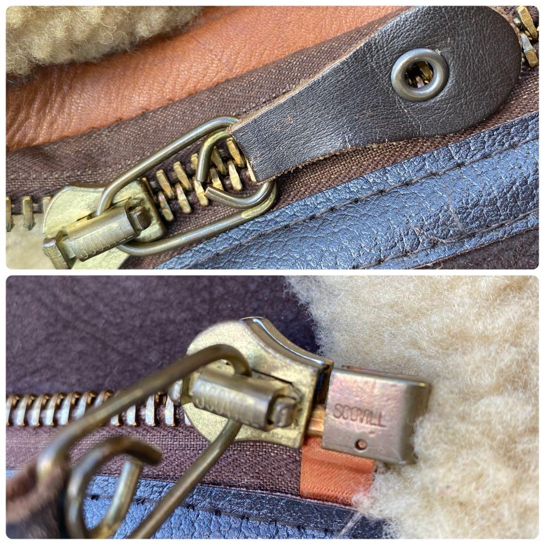 希少 美品 アヴィレックス B-7 ムートン アラスカンコート