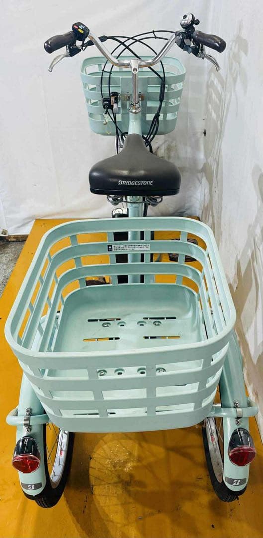 送料無料条件付き 電動三輪車 ラクットワゴン 20/16型 電動自転車中古