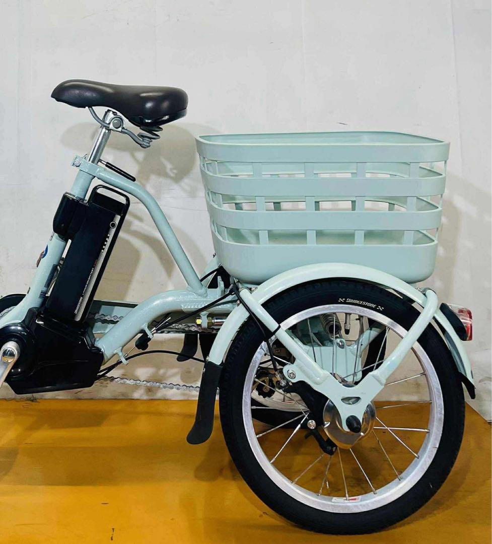 送料無料条件付き 電動三輪車 ラクットワゴン 20/16型 電動自転車中古
