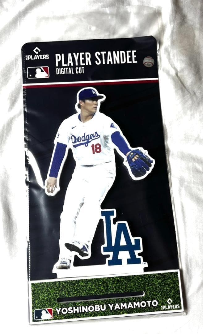 山本由伸 ロサンゼルス・ドジャース プレイヤースタンド フィギュア 高