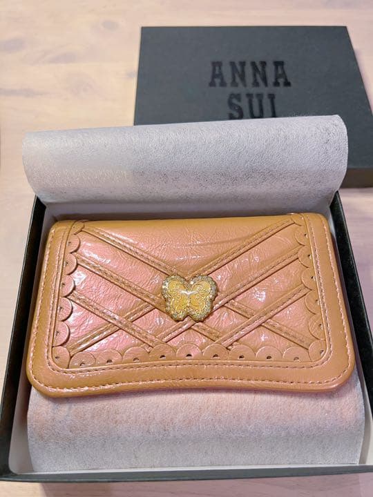 ANNA SUI アナスイ 三つ折り財布 蝶 廃盤品 希少 - メルカリ