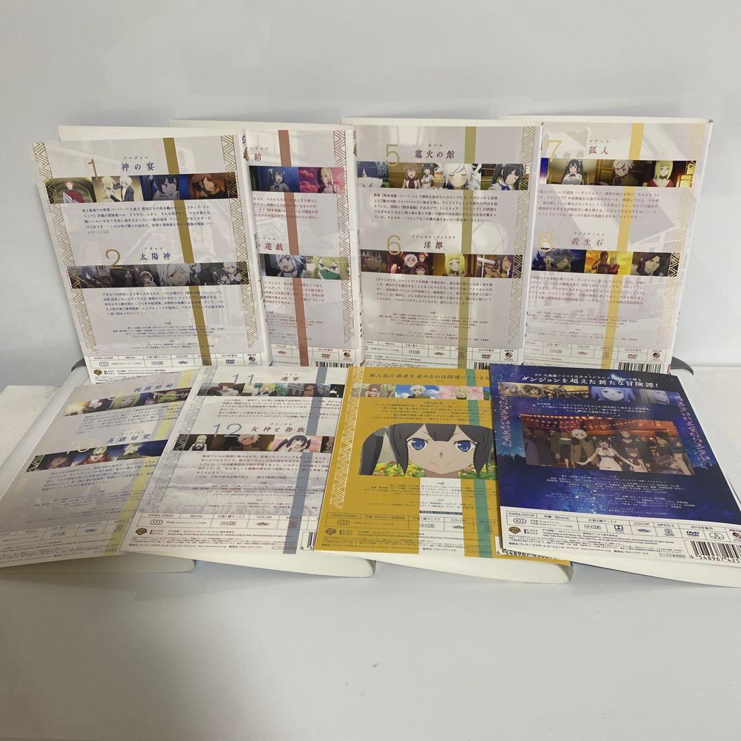 虎*徹様 ダンジョンに出会いを求めるのは間違っているだろうか　Ⅰ〜Ⅲ　OVA　2