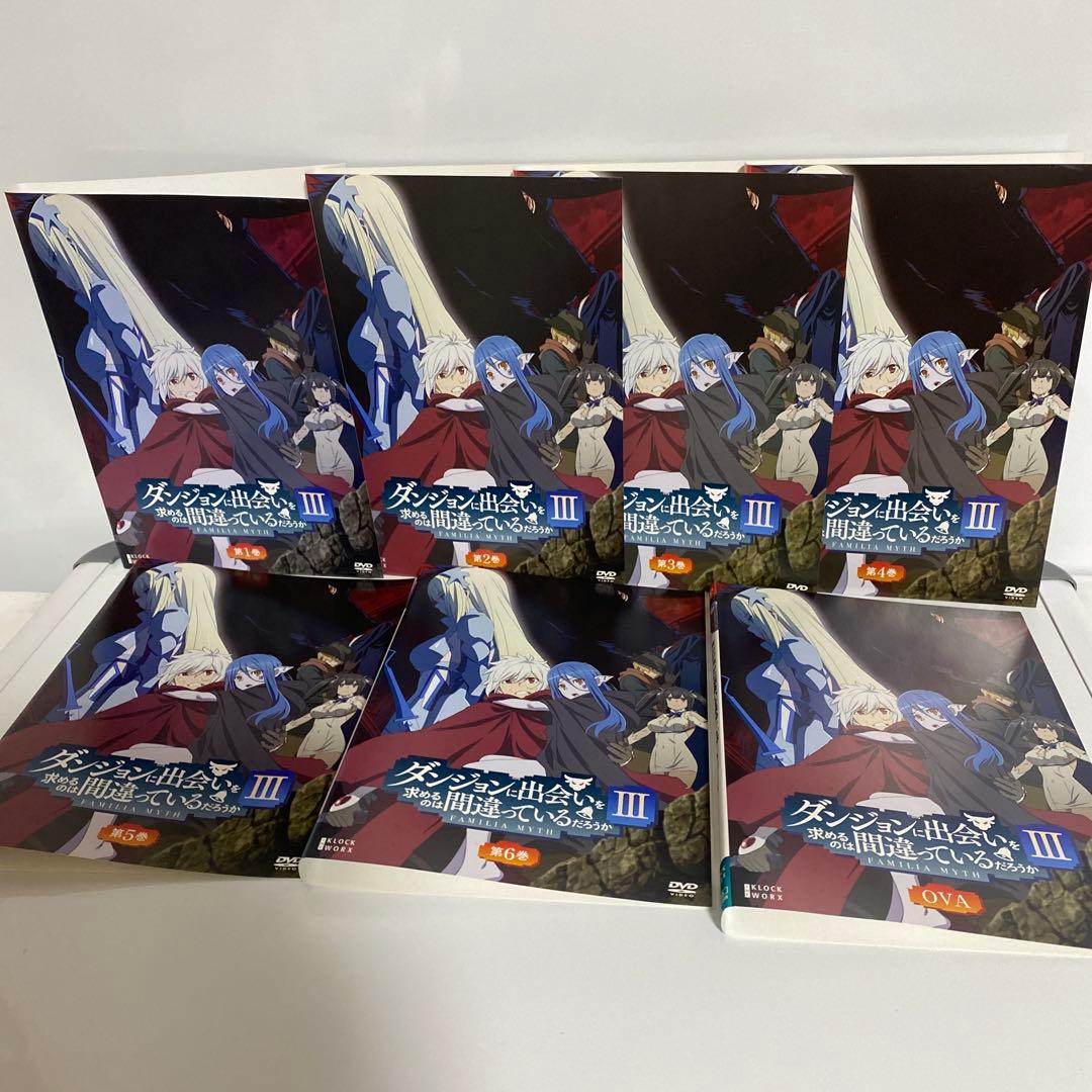 虎*徹様 ダンジョンに出会いを求めるのは間違っているだろうか　Ⅰ〜Ⅲ　OVA　2