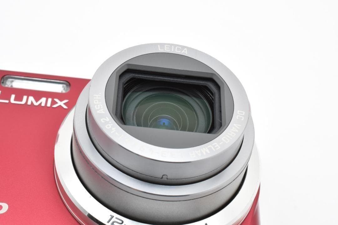 お値下げ歓迎・美品】Panasonic LUMIX DMC-TZ10 レッド - メルカリ